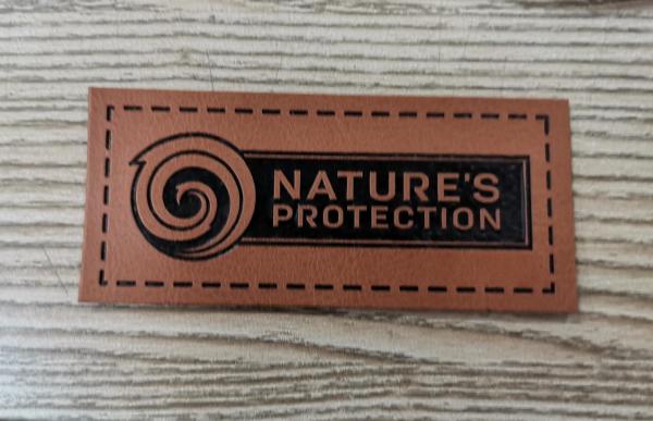 Garment Labels Embossed Leather Patch Sew On Clothing PU Logo