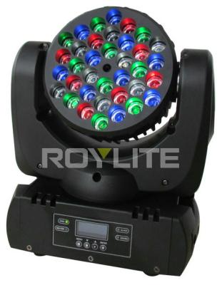 China Mac 101 36 x 3w RGBW Led Moving Head Light Beam Angle 8 For Stage Lights for sale