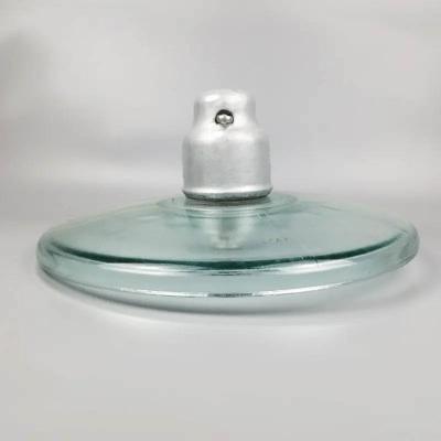 China Stain Resistant Power Pole Insulators Aerodynamic Type High Voltage Glass Insulators for sale