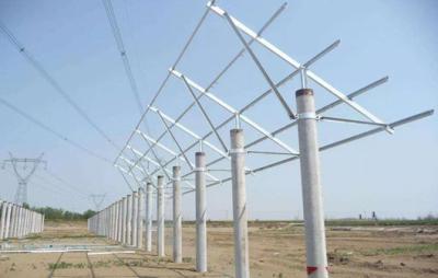 China Galvanisierter Aluminiumstahlkanal der Sonnenkollektor-Schienenplatten-C photo-voltaischer Solarstent zu verkaufen