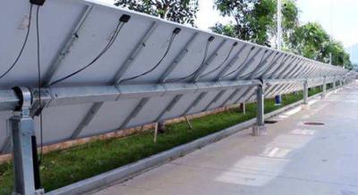 China Geworfene Einbaustruktur Metall-Dach PV-Schienenplatten-Metall-Tin Roof Solars PV zu verkaufen