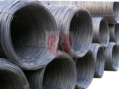 China factory hot rolled steel wire rod in coils for sale