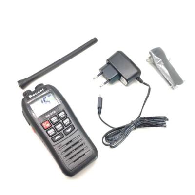 中国 USB Charging Floats and Flashes Alarm Vibration Draining Waterproof VHF Marine Radio XH-37M 1500mAh IPX7 Function 販売のため