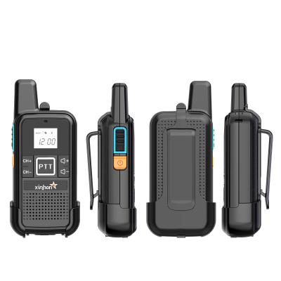 China Best Pocket Mini Two Way Radio Handheld Hotel Property Management Service Construction Site Smallest Baby Child Bike Hotel Restaurant Mini Walkie Talkie E28S for sale