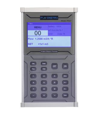 China PH301 vloeibare draagbare ultrasone flowmeter gemaakt in China Te koop