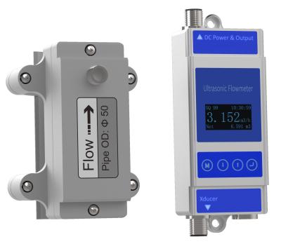 China TM602 Separate High Temperature Ultrasonic Flow Meter for sale