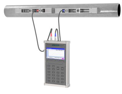 中国 PH301 携帯用超音波流量計 長期短期監視用 販売のため