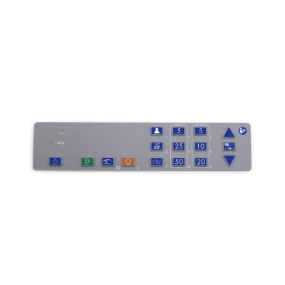 China Opaque White Custom Silicone Rubber Keypads With Matt PU Coating​ for sale