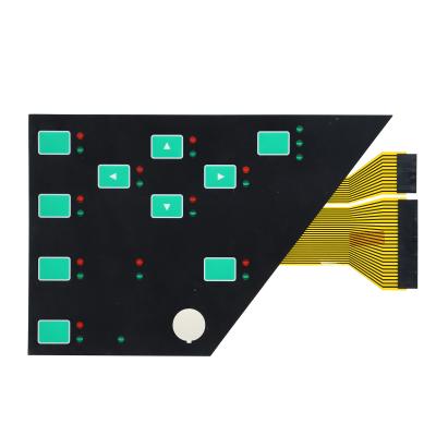 China 3M Adhesive Waterproof Membrane comuta com os indicadores gravados do diodo emissor de luz dos botões à venda