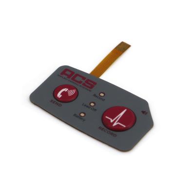 Cina IP67 Rated Waterproof Membrane Switches for Customized Industrial Equipment in vendita