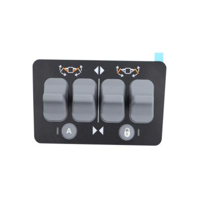 China Silicone Rubber Toggle PCB Based Membrane Keypad With VHB Adhesive for sale