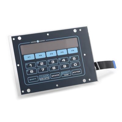 China Polycarbonate Backpanel Membrane Switches With Double Sided FPC Circuit for sale