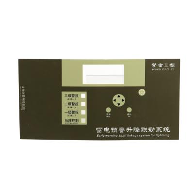 China Interruptores táctiles resistentes de la membrana de agua del embutido IP67 para el equipo de telecomunicación en venta