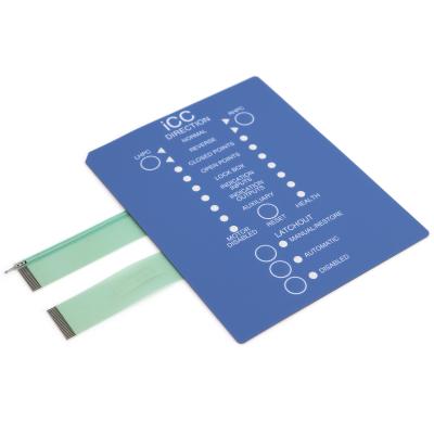 China Durable Tactile PET Membrane Switch Waterproof Multicolor 100-500g for sale