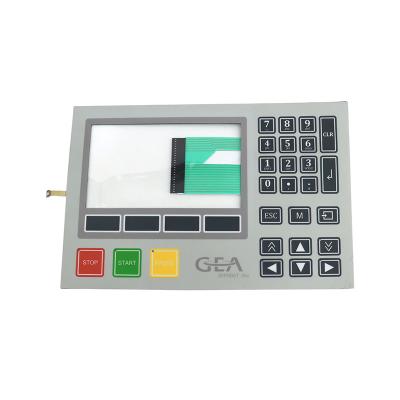 China 3M Adhesive Membrane Switch Keypad Tactile Domes Screen Printing for sale