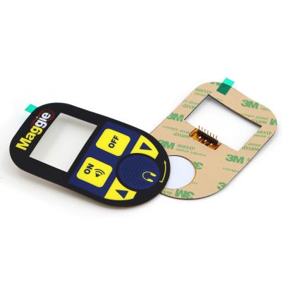 China Double Sided FPC Membrane Switches With Dome Retainer Layer LED Assembly for sale
