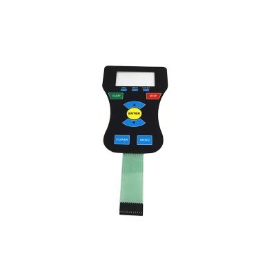China Flat Keys Medical Membrane Switch With 3M Adhesive Screen Printing for sale