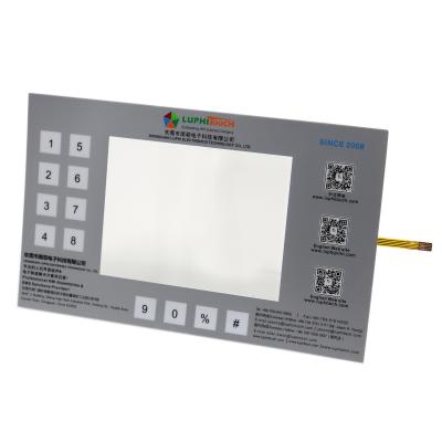 China Hmi Solution Touch Panel Flexible Membrane Keypad Switch With FPC Resistance for sale
