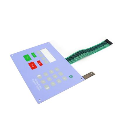 China 1mm PET Tactile Membrane Switches Multicolor With Low Power Consumption for sale