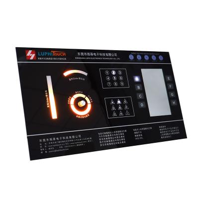 China Touch Screen Display Backlighting PCB Membrane Keypad PMMA 2.0mm for sale