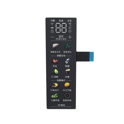 China PMMA 2.0mm Capacitive Membrane Switch For Refrigerator Freezer for sale