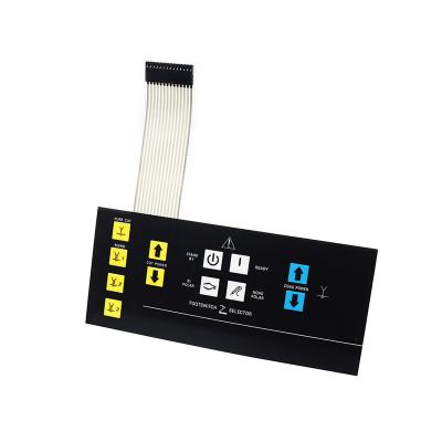 China 3M Adhesive Flat Cable Flexible Membrane Switch For Foot Switch Te koop