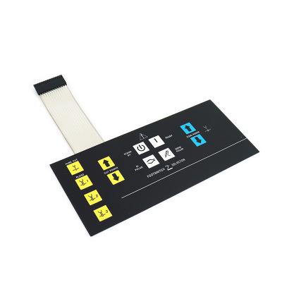 China High Grade Tactile Membrane Switches 2.54mm Durability & Performance for sale