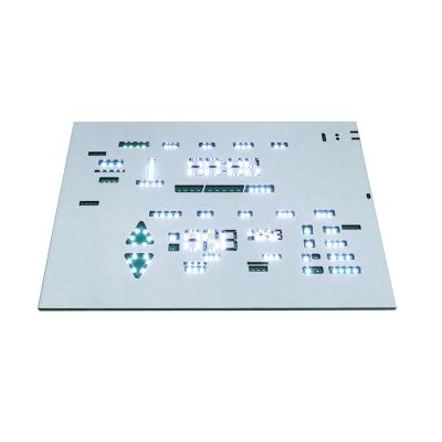 China 2.0mm PMMA Capacitive Membrane Switch / Embedded Side Firing Backlighting LEDs for sale