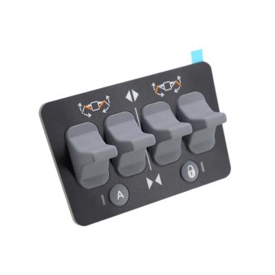 China Circuito do PWB com teclado numérico e 3M de borracha Adhesive With Connector à venda