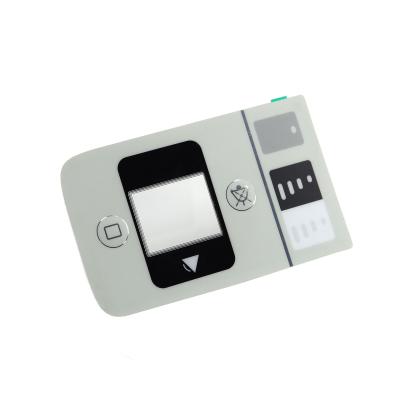 China Medical Rubber Keypad PCB Membrane Switch With Adhesive And Retainer for sale