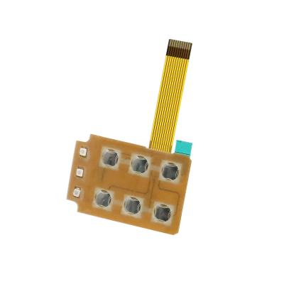 China Customizable FPC Membrane Switches Key Force Options -40C to 85C Temperature Range en venta