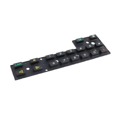 Китай Silicone Rubber Keypad Shore 60A / 70A / 80A Spray And Printed Symbols продается