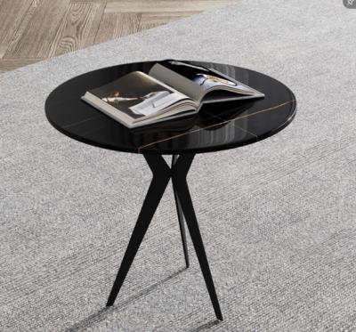 China Acid Resistant Round Rock Coffee Table Modern Rock Top Coffee Table for sale