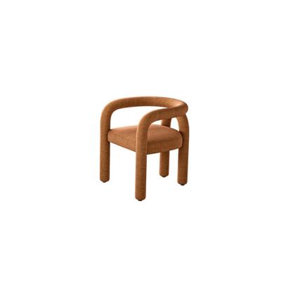 Chine Tête réglable de contrainte de petite chaise minimaliste moderne de tissu pour le salon à vendre