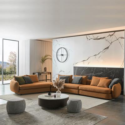 China Arco Sofa Three Seater Set Atmospheric de la franela para la sala de estar en venta