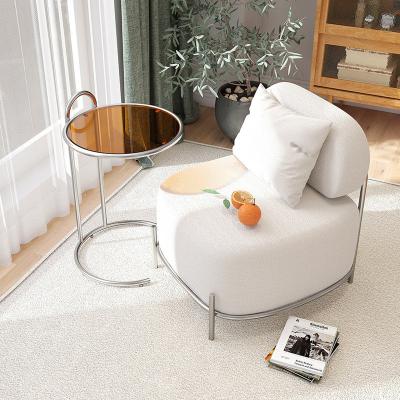 China Cadeira dada forma sala de visitas de Sofa Set Modern Velvet Leisure da esponja à venda