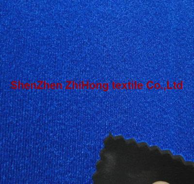 China Bonded SBR neoprene lamination sheet with soft elastic loop fabric for sale