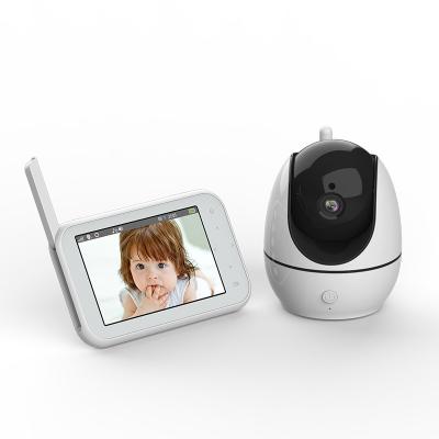 China LCD Display 2300mah Wireless Video Baby Monitor With Temperature Sensor for sale