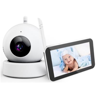 China 2.4GHz Wireless Video Baby Monitor With 720P HD Remote Pan Tilt Zoom Camera for sale