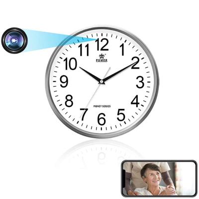 China Digital HD 1080p 32GB Spy Camera Clock With Motion Detection for sale