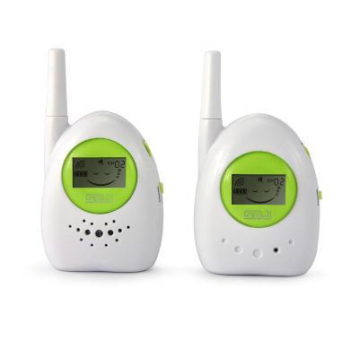 China 1 Way Wireless Digital Baby Monitor Baby Sleeping Call Audio Monitor Babysitting Phone for sale