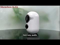 1080P Wireless HD surveillance security battery powered IP wifi camera with long standby time