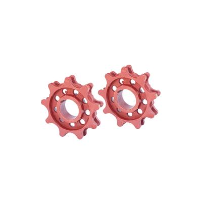China 7 Tooth Cast Iron Boiler Chain Sprocket Wheel Antiwear 9kg for sale