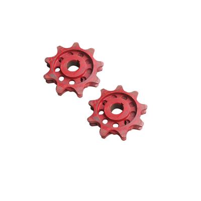 China Heat Treatment Boiler Sprocket Wheel Double Pitch Chain Sprocket Antirust for sale