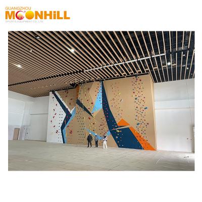 China Training Rope Speed Climbing Wall Outdoor Indoor Waterproof For School Gym for sale