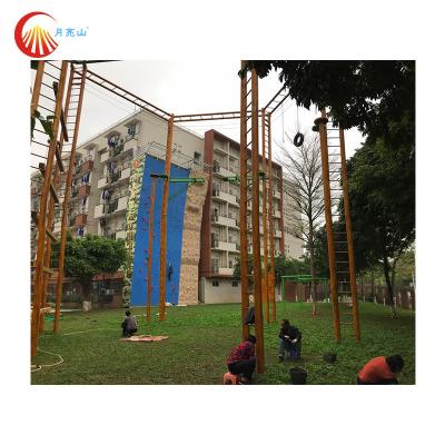 China Moonhill-Abenteuer-Seile kursieren den genehmigten Spielplatz-Hochseilgarten ROHS zu verkaufen