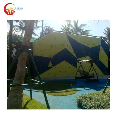 China Indoor Kids Rock Wall Climbing Corrosion UV Resistant For Theme Park for sale