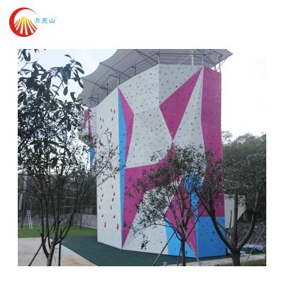 中国 屋外の冒険の人工的な岩登りの壁パネル3D板ROHSは承認した 販売のため