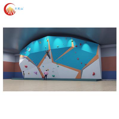China Commercial Artificial Rock Climbing Wall High Performance CE ROHS Certified for sale