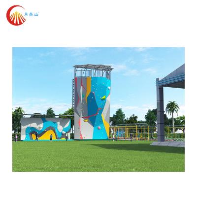 China Adult Outdoor Rock Climbing Wall Panels Waterproof For Theme Park for sale